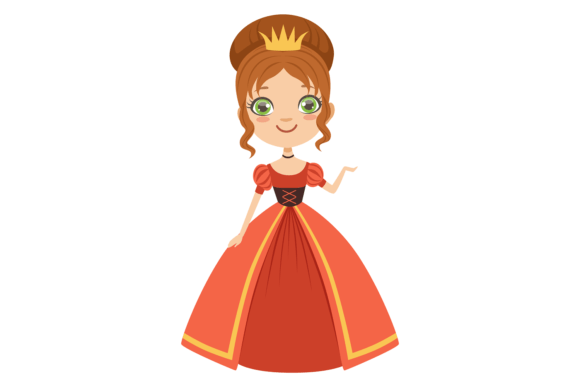 Download Fairytale Princess Character. Cartoon Ro - Fairytale princess Collection
