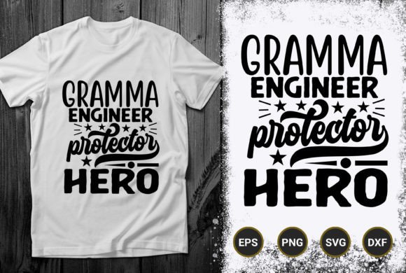 Download Gramma Engineer Protector Hero Design - Premium Bundle